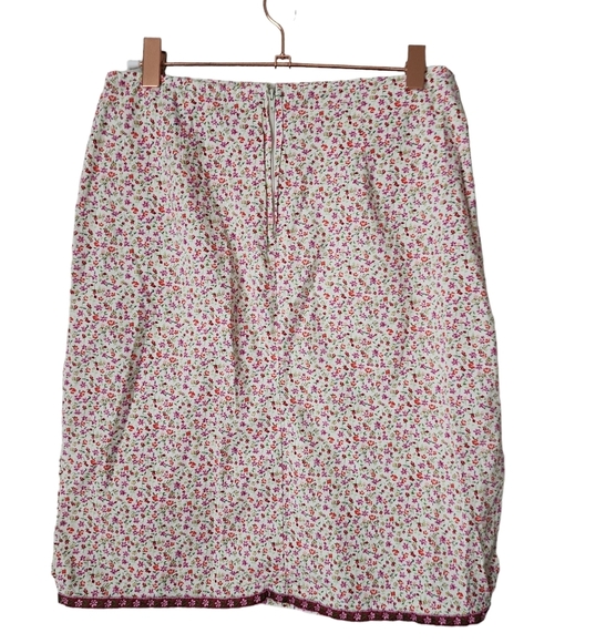 JUNCTURE x VINTAGE Y2K micro floral mini skirt size 4 - Picture 2 of 7